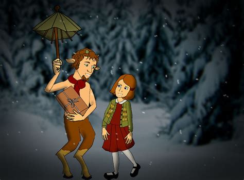 Lucy and Mr. Tumnus by nanietta on DeviantArt