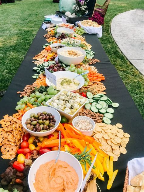 Wedding Grazing Table | Appetizers table, Cocktail hour food, Grazing tables