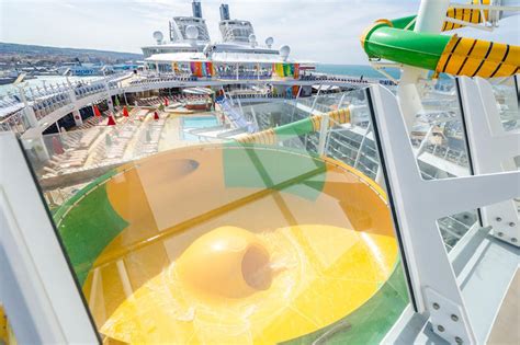 Water Slides on Royal Caribbean Symphony of the Seas Cruise Ship ...