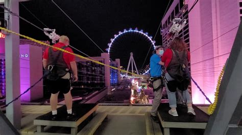 FLY LINQ Zipline Las Vegas - YouTube