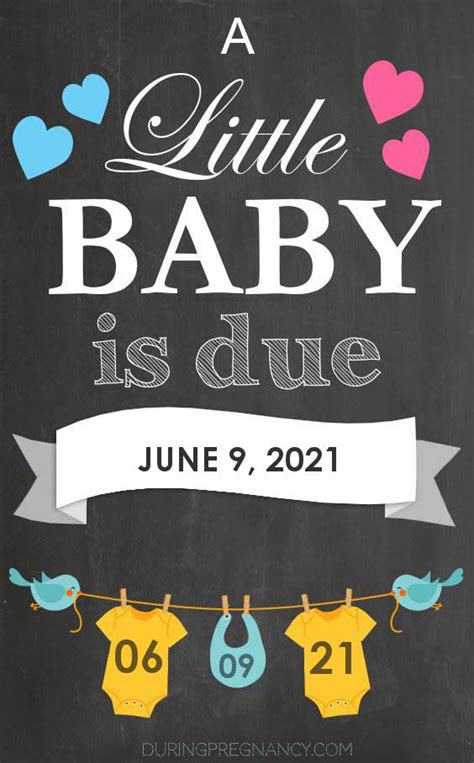 Your Due Date: June 9, 2021 | During Pregnancy