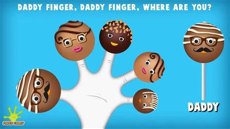 The Chocolate Pop Finger Family Nursery Rhymes l Finger Family Songs - YouTube | Finger family ...