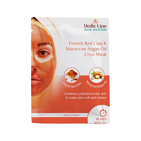 French red clay benefits & Vedicline French Red Clay Cryo Mask
