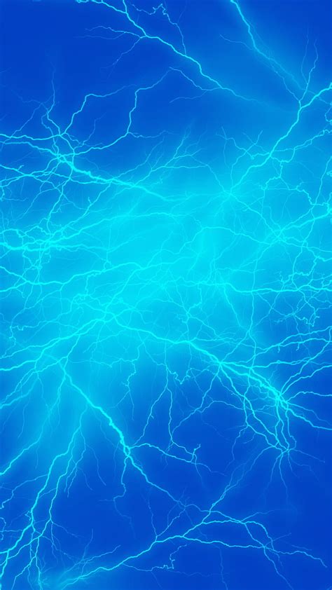 Blue Electricity Background