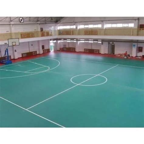 Indoor Basketball Court Flooring Service, Rs 85/square feet Sports ...