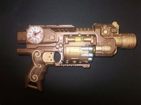 Steampunk Nerf Guns · A Weapon · Drawing, Photography, and Decorating on Cut Out + Keep