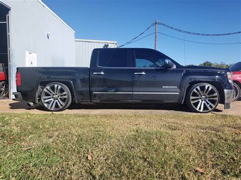 Chevy Silverado crew cab, 5/7 Drop on 24s with low by Reklez ...