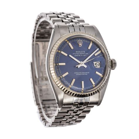 Rolex Datejust 1601 *Blue Dial* - DelrayWatch.com