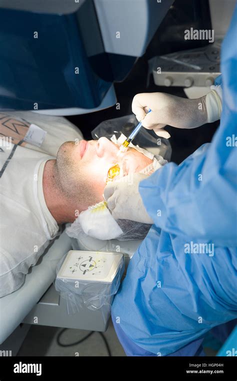 EYE LASER SURGERY Stock Photo - Alamy