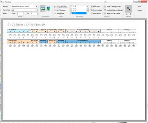 Buy PatchCAD Patchbay Design and Labelling Software