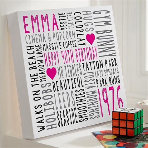 Custom Word Art Canvas - Letter Words Unleashed - Exploring The Beauty ...