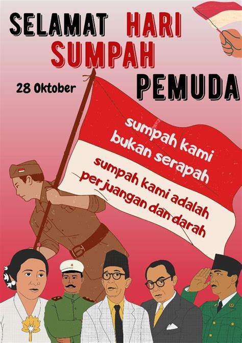 Poster sumpah pemuda – Artofit