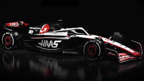 Haas F1 Car 2024 - Pepi Angelika