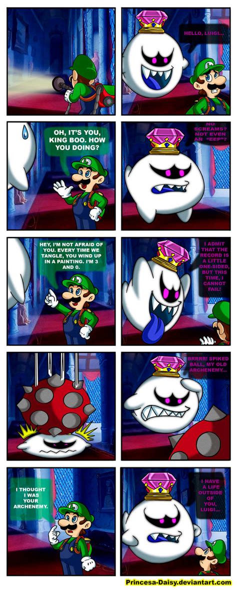 King Boo and Luigi - My old archenemy by Princesa-Daisy on DeviantArt