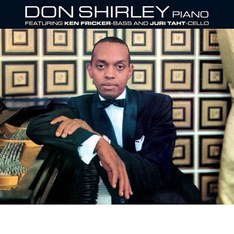 Don Shirley - Don Shirley Piano (2 LP on 1 CD) Digipack - Blue Sounds