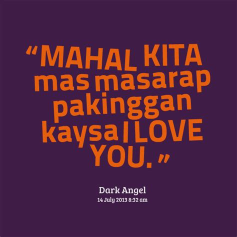 Mahal Kita Quotes. QuotesGram