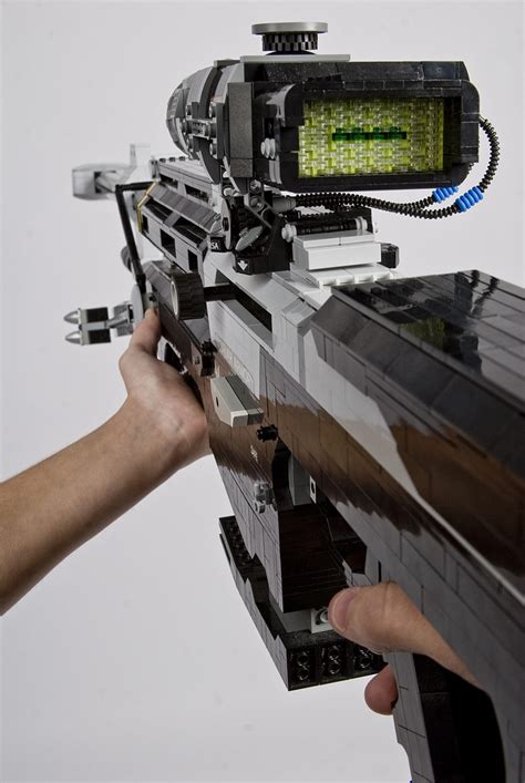 LEGO Halo Sniper | Lego halo, Lego guns, Cool lego