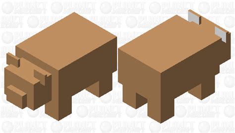 BROWN PANDa Minecraft Mob Skin