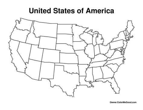 North America Map America Map Flag Coloring Pages - vrogue.co
