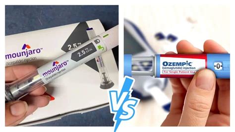 Mounjaro vs Ozempic How Do They Compare As Weight Loss Drugs