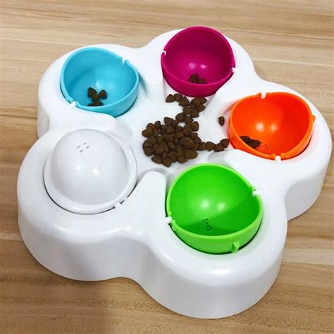 Pet IQ smart toys Cat Dog Intelligence Educational Ball Toy Pet Slow Feeding Interactive ...