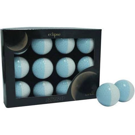 Nitro Golf Eclipse Golf Balls, Assorted Colors, 12 Pack - Walmart.com