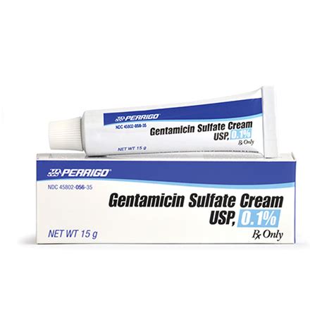 Gentamicin Sulfate Topical Cream 0.1% (15 gm) | On Sale | EntirelyPets Rx