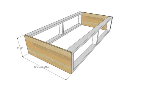 Ana White | Alaska Cabin Daybeds or Captain Beds with Storage Drawer Areas - DIY Projects