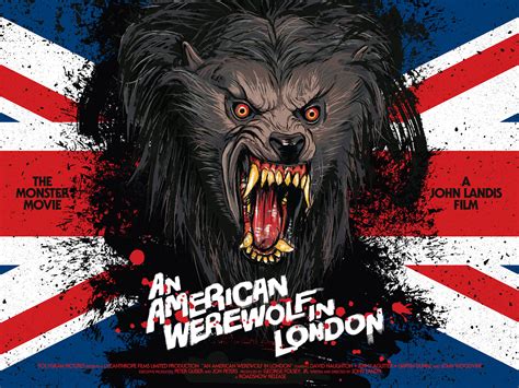 An American Werewolf in London Poster by ChangeTheThought on Dribbble