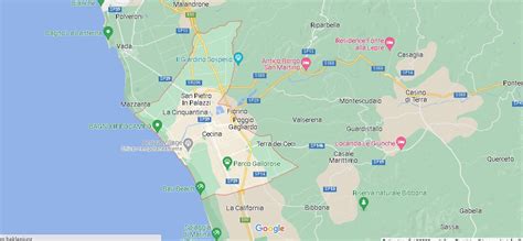 Dove si trova Cecina Italia? Mappa Cecina - Dove si trova