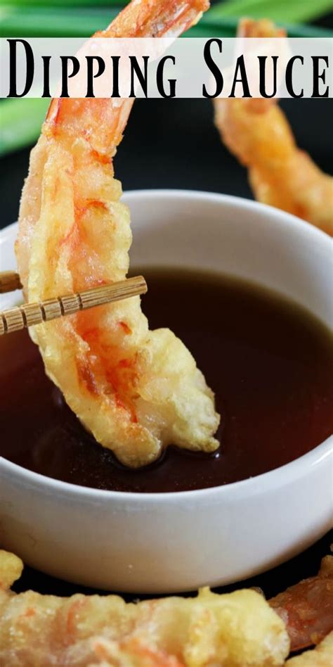 Tempura Dipping Sauce | Tempura recipe, Shrimp tempura, Tempura sauce