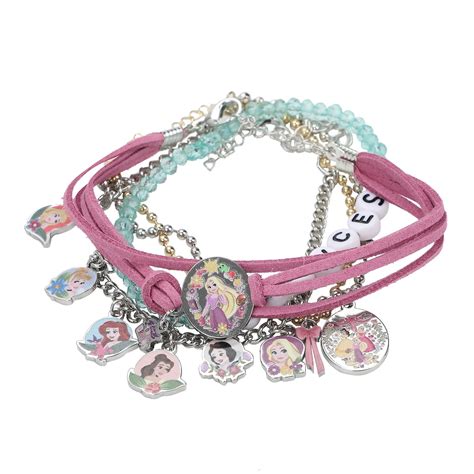 Disney Princess Bracelet Set (Set of 4) - Walmart.com