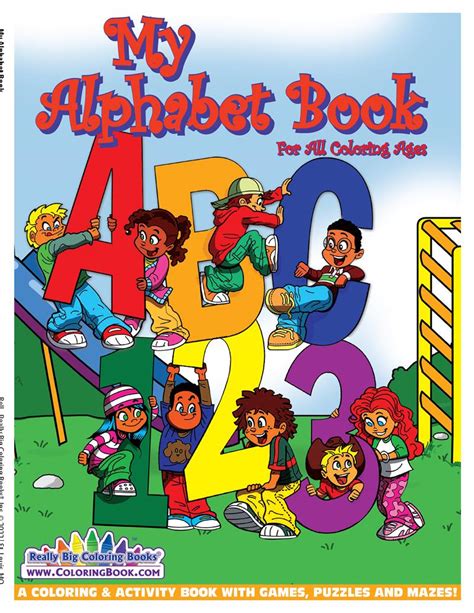 ABC-123 My Alphabet Coloring Book