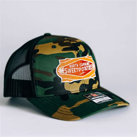 NCSPC Camo Richardson 112 Hat - North Carolina Sweetpotatoes