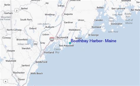 Boothbay Harbor, Maine Tide Station Location Guide