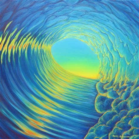 Surf Art Wave Painting Ocean Painting Marine Art Original Acrylic Painting… | Surf painting ...