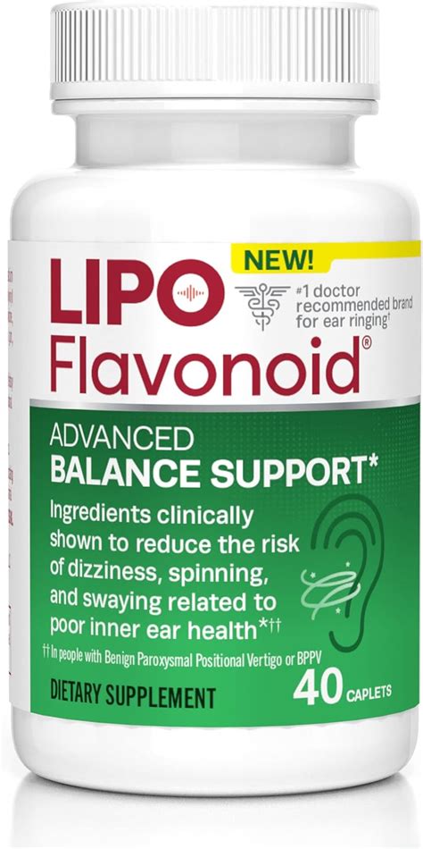 Lipo-Flavonoid Advanced Balance Support Daily Supplement to Help Reduce ...