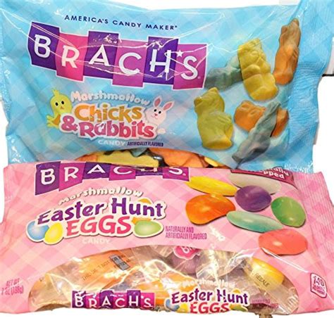 Brach's Easter Hunt Marshmallow Eggs and Chicks and Rabbits Candy -1 of ...