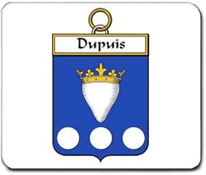 Amazon.com: Dupuis Family Crest Coat of Arms Mouse Pad : Office Products