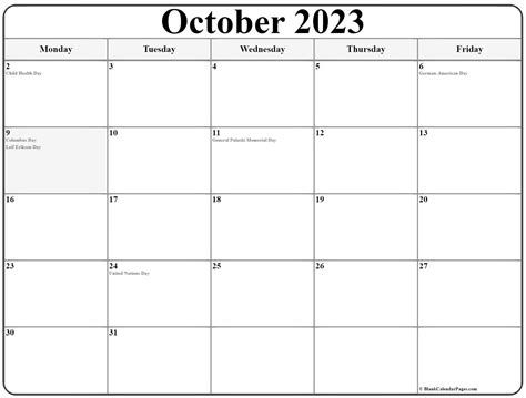 Printable Calendar October 2024 Monthly New Amazing Famous - Printable ...