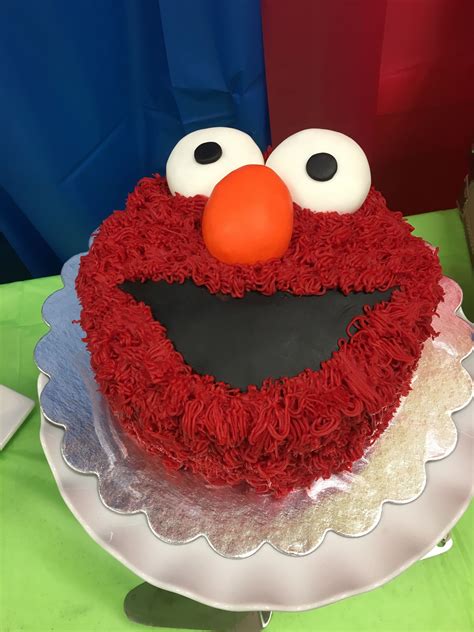 Elmo Birthday Cake! | Elmo birthday cake, Elmo birthday, Cake