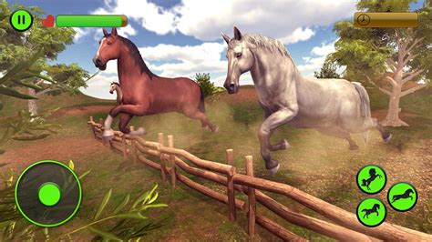 Wild Horse Family Simulator - Virtual Animal Horse Wildlife Survival Game:Amazon.com:Appstore ...