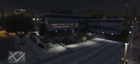 Police Station Mission Row Exterior Modded Fivem Sp