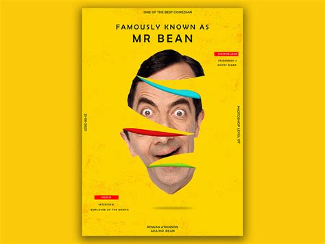 Mr. Bean Poster by Prashant on Dribbble