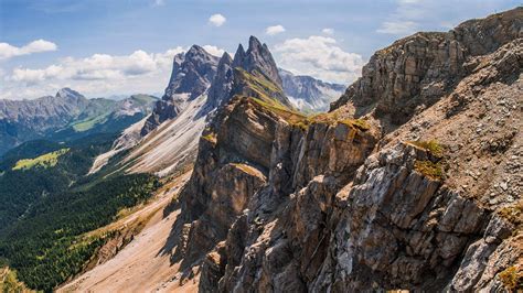 Welcome to the Dolomites. Seceda Italy 4K wallpaper