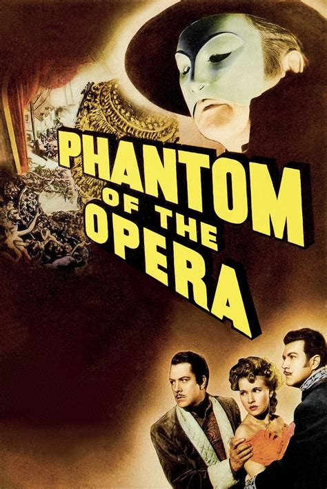 Phantom Of The Opera 1943 Poster