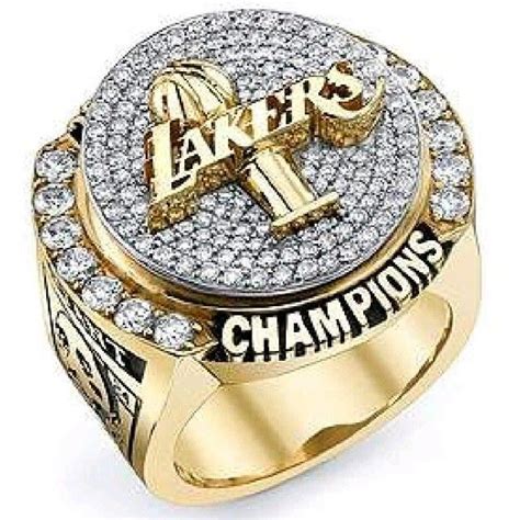 Pin by John B on Sports | Nba championship rings, Lakers championship ...