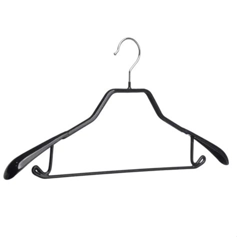 Black PVC/Vinyl Coated Wire Hanger – Chaaban Bros