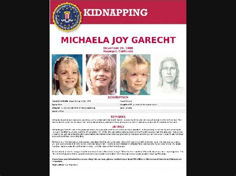 Michaela Garecht Child Kidnapping Cold Case: Murder Charges | Castro Valley, CA Patch