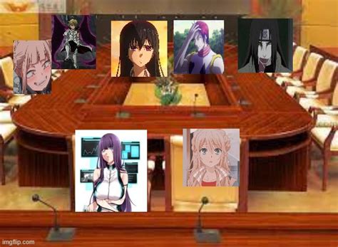 Executive table of sus anime characters - Imgflip